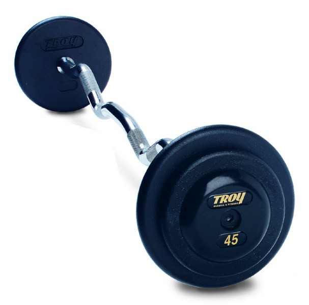 Troy Fixed Weight Curl Barbell For Sale   1243 