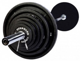 7 foot best sale barbell weight